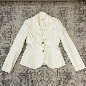 Alice + Olivia White Women's Blazer
